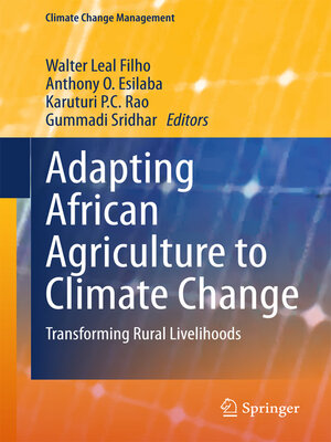 cover image of Adapting African Agriculture to Climate Change